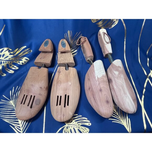 WOODEN SHOE INSERTS - SZ L & XL BY SHOE KEEPERS AND HOW & FRILS WESTERN WEAR - Picture 1 of 7